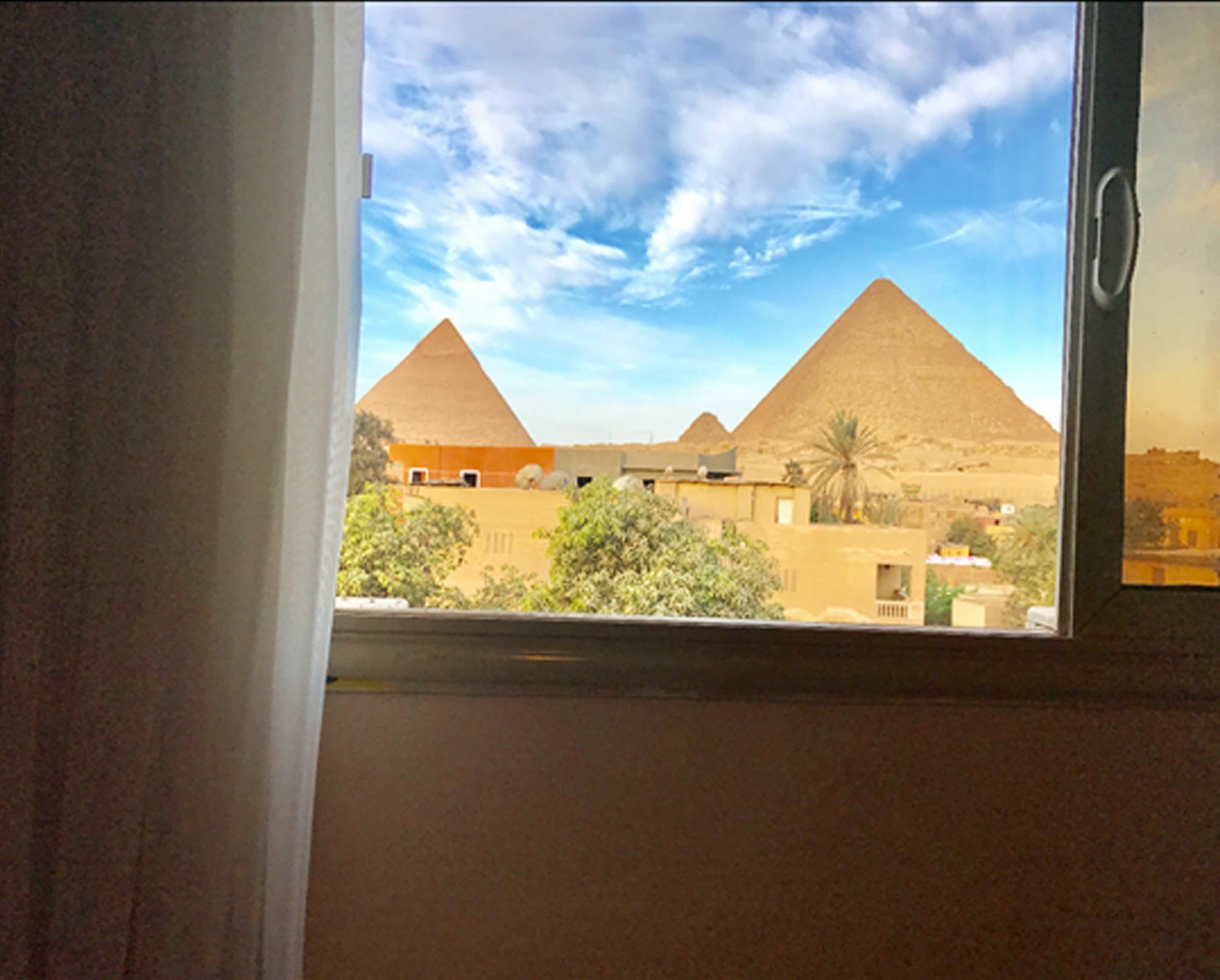 3 Pyramids View Inn Giza Eksteriør billede
